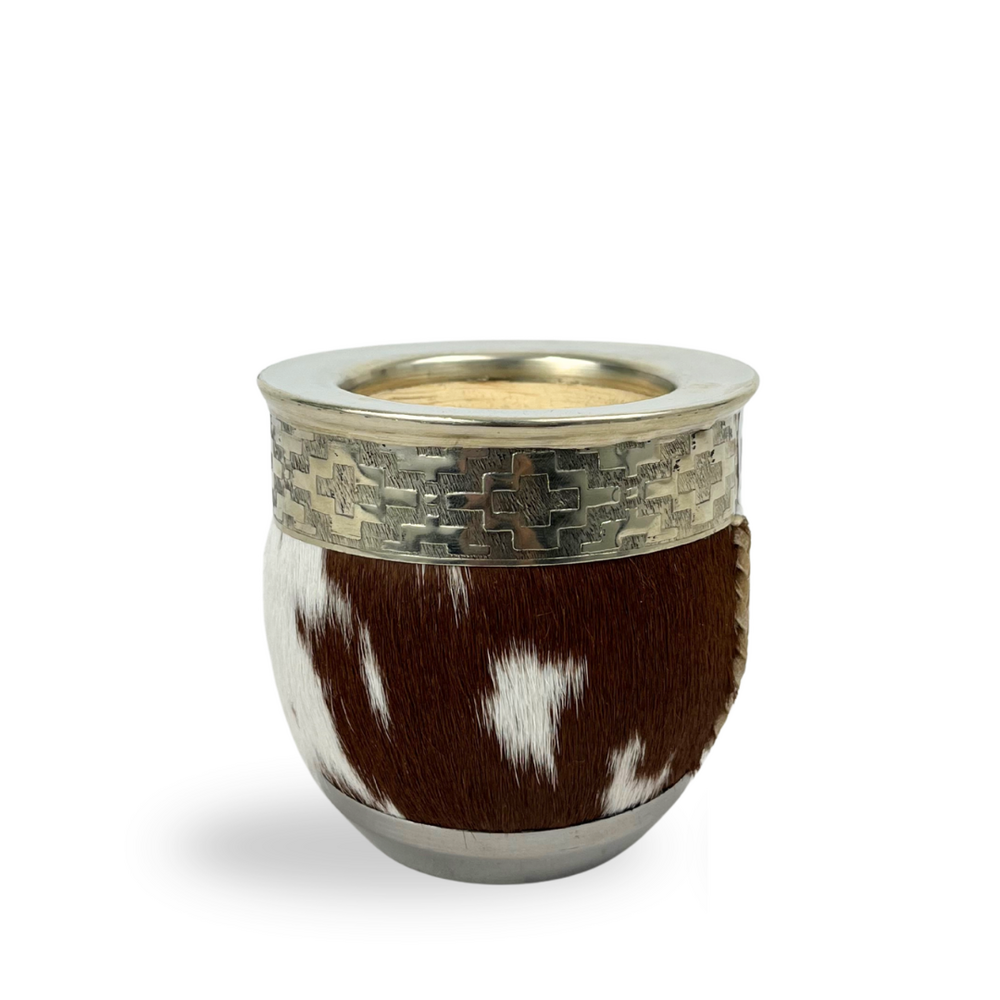 Mate Roma Pelo Alpaca Lisa Base Acero | LC