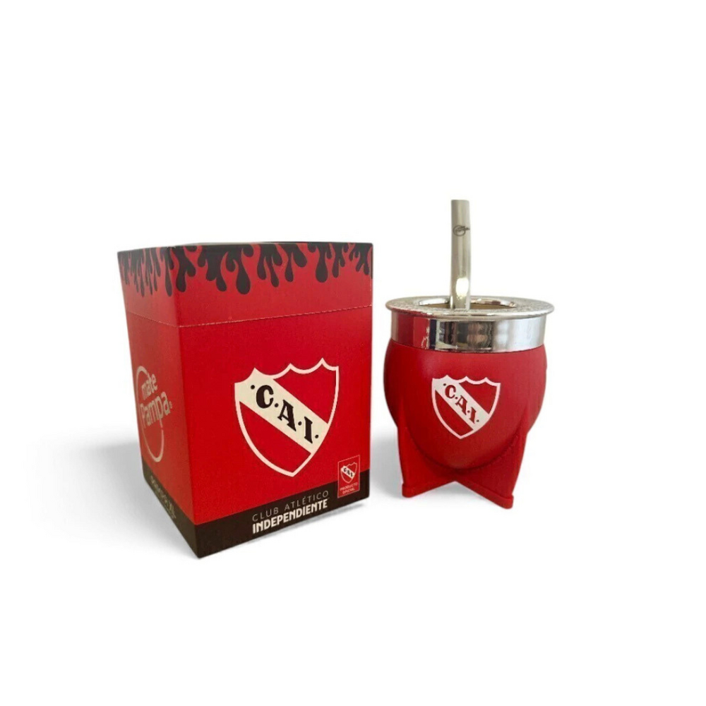 Mate Pampa XL Independiente Con Bombilla