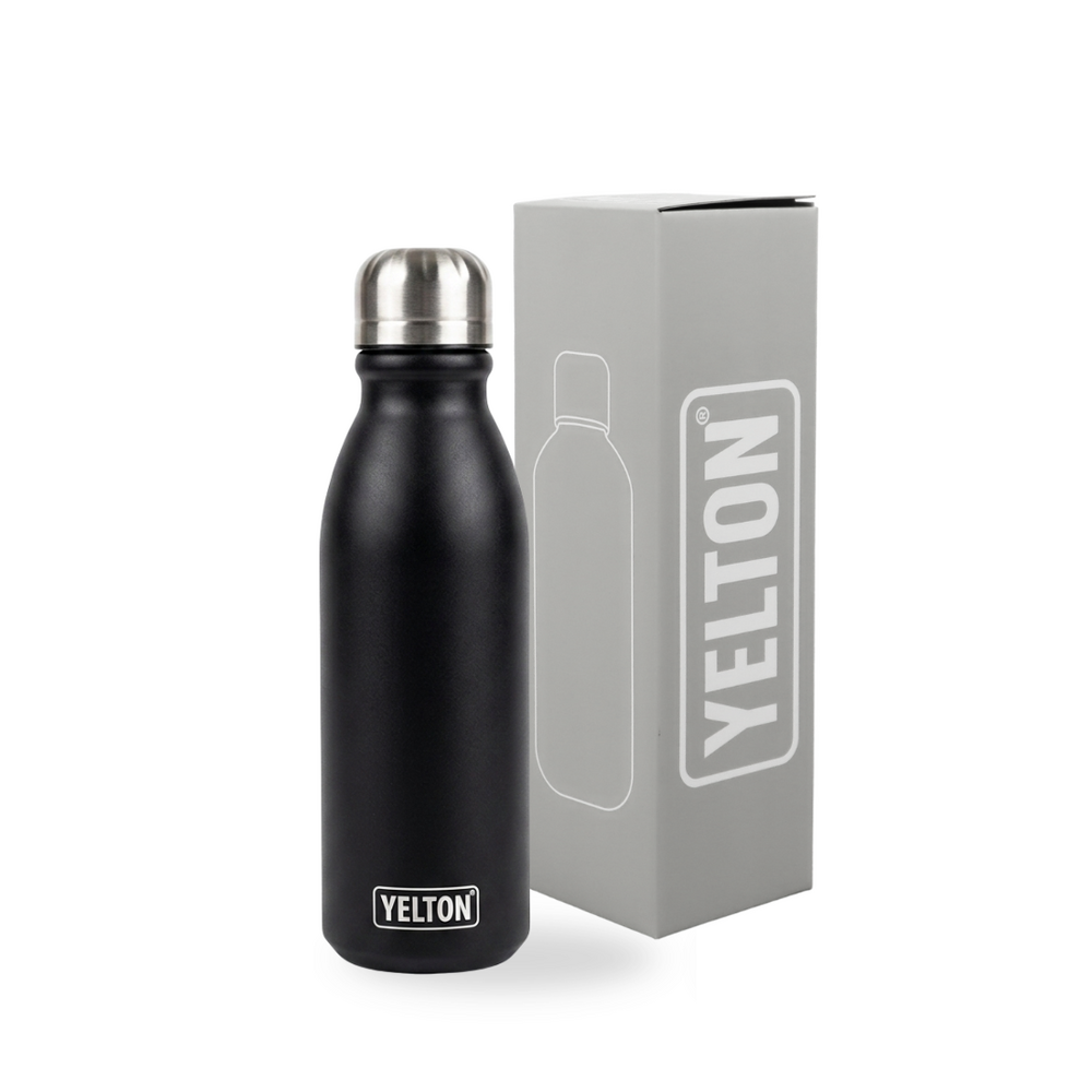 Cantimplora de Aluminio Yelton Negro 500ml Root