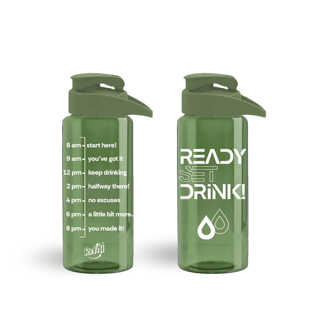 Botella Big Dakar Motivacional 1100 ml Verde